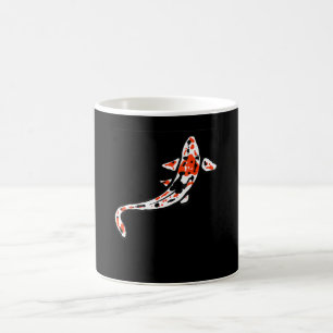 Schilderen Koi Carp Minimale kunstschilderingen Koffiemok