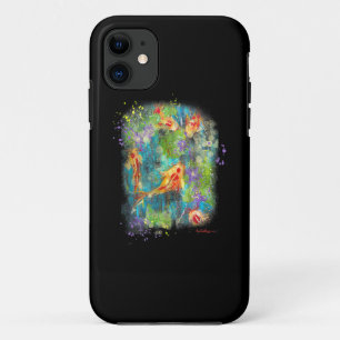 Schilderen Koi Fish Painting Zen Japans verhit iPhone 11 Hoesje