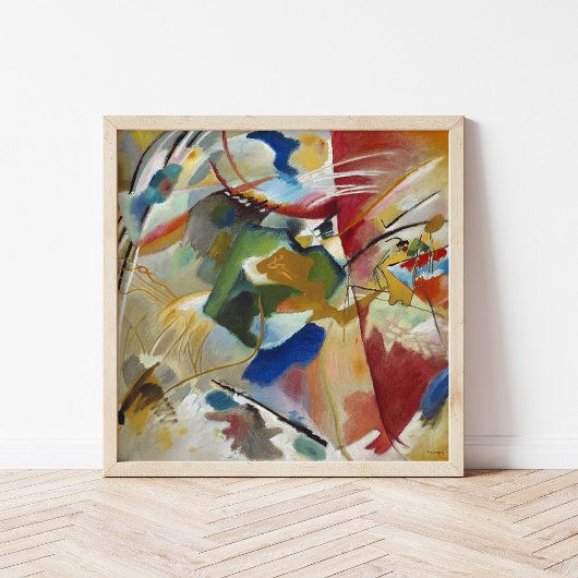 Schilderen met Groen Centrum | Kandinsky Poster