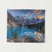 Schilderen op Moraine Wandkleed (Voorkant (horizontaal))