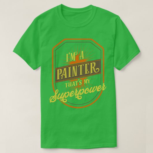 Schilderen T-shirt (Design voorkant)