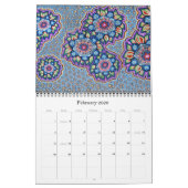 Schilderen tijdens het dansen van de agenda van 20 kalender (Feb 2026)