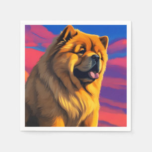 Schilderen tonen servet