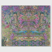 schilderen van bosgebieden cadeaupapier (Vlak)