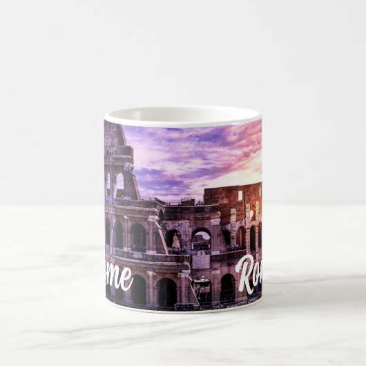 Schilderen van Colosseum in Rome bij zonsondergang Koffiemok (Center)