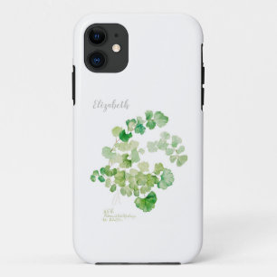  schilderen van de botanische Waterverf iPhone 11 Hoesje
