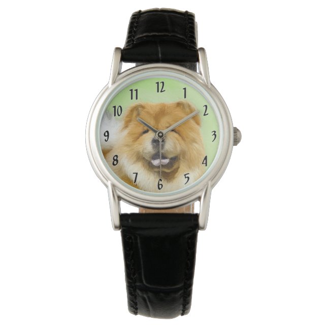 Schilderen van de KNOOPPROGRAMMA'S - Kute Original Horloge (Voorkant)