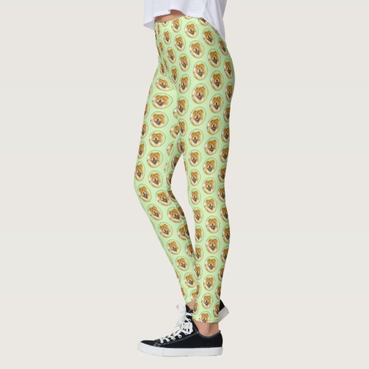 Schilderen van de KNOOPPROGRAMMA'S - Kute Original Leggings (Links)