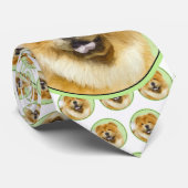 Schilderen van de KNOOPPROGRAMMA'S - Kute Original Stropdas (Opgerold)