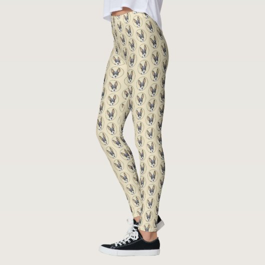 Schilderen van de speelgoed fox-terger - Kute Orig Leggings (Links)