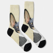 Schilderen van de speelgoed fox-terger - Kute Orig Sokken (Rechts)