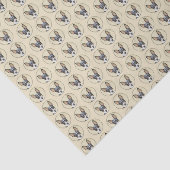 Schilderen van de speelgoed fox-terger - Kute Orig Tissuepapier (Detail)