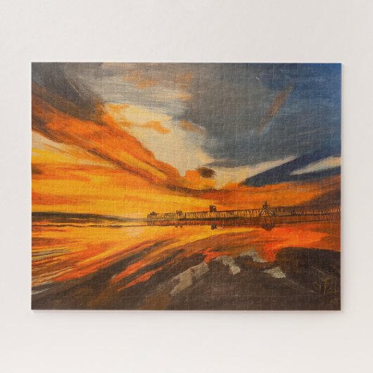 Schilderen van de spier, La Jolla, CA Legpuzzel (Horizontaal)