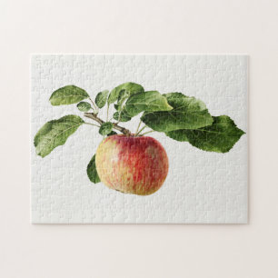 schilderen van de Waterverf van appelfruit Legpuzzel