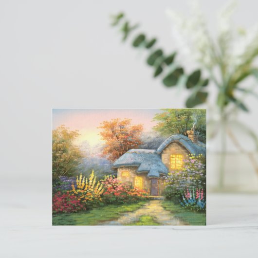 Schilderen van een privé-uitrusting briefkaart (Staand voorkant)