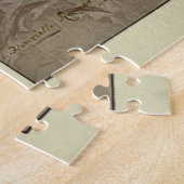  schilderen van een zwarte kat (1903) legpuzzel (Zijkant)