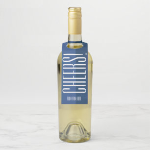 Schilderen van fles ophanglabels flessenhanger