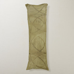 Schilderen van gekoppelde cirkels door Jennifer Go Lichaamskussen