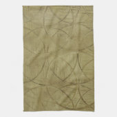 Schilderen van gekoppelde cirkels door Jennifer Go Theedoek (Verticaal)