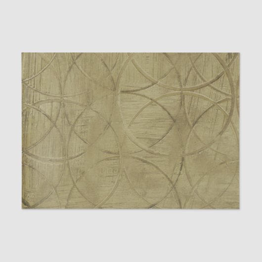 Schilderen van gekoppelde cirkels door Jennifer Go Tissuepapier (Voorkant)