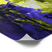 Schilderen van geplateerde wandkunst. poster (Hoek)