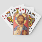 schilderen van Jezus Pokerkaarten (Achterkant)