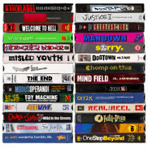 Schilderen van klassieke VHS-tapes