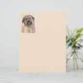 Schilderen van kuddes van Pyrenean - Kute Original (Staand voorkant)