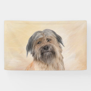 Schilderen van kuddes van Pyrenean - Kute Original Spandoek