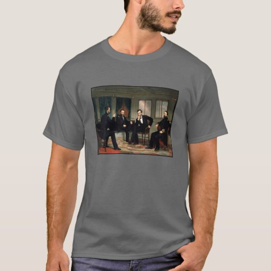 Schilderen van leiders van de burgeroorlog t-shirt (Voorkant)