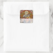  schilderen van Mary en Jesus Gift Label (Tas)