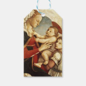 schilderen van Mary en Jezus Kerstmis Cadeaulabel (Voorkant)