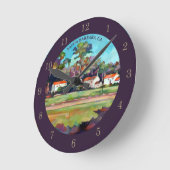 Schilderen van Mission Park Santa Barbara, CA Ronde Klok (Hoek)