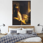  schilderen van prinses Tarakanova Canvas Afdruk (Insitu (Slaapkamer))