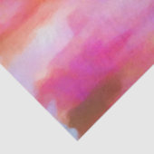 Schilderen van roze waterverf abstracte kunst tissuepapier (Detail)