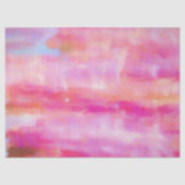 Schilderen van roze waterverf abstracte kunst tissuepapier (Voorkant)