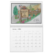 Schilderen van San Luis Obispo Kalender (Jan 2026)