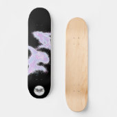 Schilderen van visparen en zeeen skateboard (Voorkant)