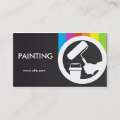 Schilderen Visitekaartje (Achterkant)