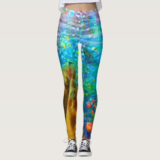 Schilderen voor MMCC LA door Dana Zurzolo Leggings