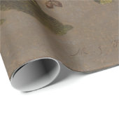  schilderende Hummingbird en appelbloesems Cadeaupapier (Rol Hoek)