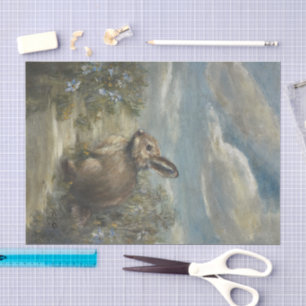 Schilderende Konijn DBL Tissuepapier