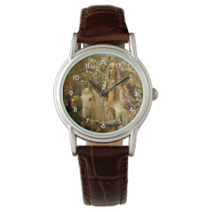  schilderende koningin Guinevere's Maying Horloge