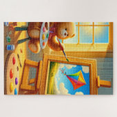 Schilderij Beer Legpuzzel (Horizontaal)