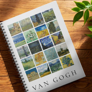 Schilderij Collage Vincent van Gogh Notitieboek