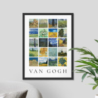 Schilderij Collage Vincent van Gogh