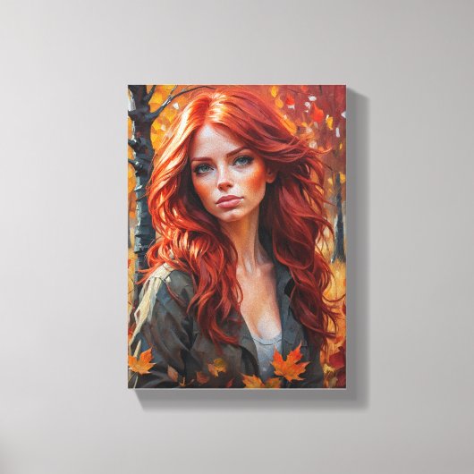 Schilderij (De Beauty de l'Hern) Canvas Afdruk (Voorkant)