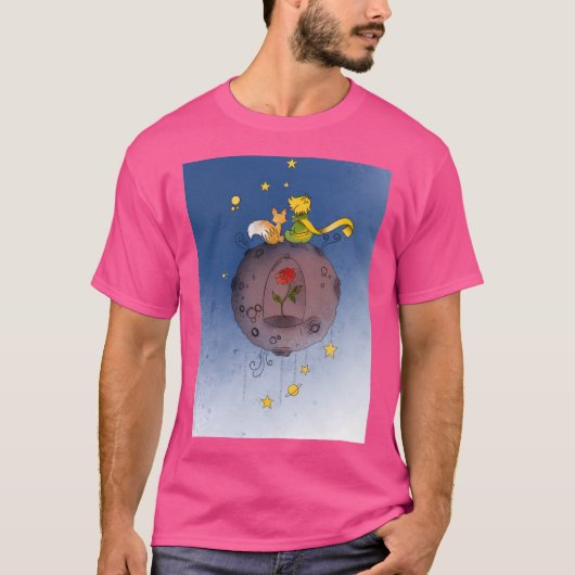 Schilderij Le Petit Prince T-shirt (Voorkant)
