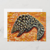 Schilderij met schubben briefkaart (Voorkant / Achterkant)