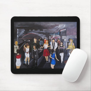 Schilderij No Control door Alfred Fox Muismat